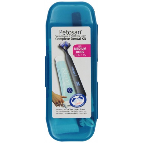 Petosan Kit - Dental brushing kit for dogs