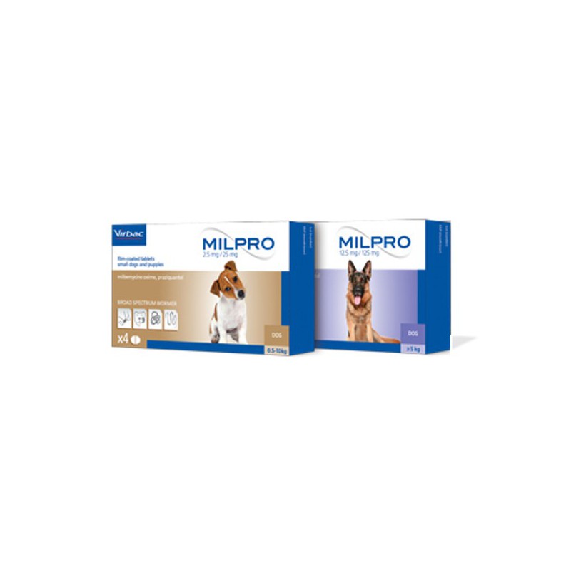 Milpro worming sales tablets