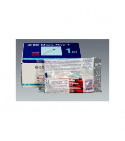 BD Micro-Fine 40-UI insulin syringes for dogs and cats