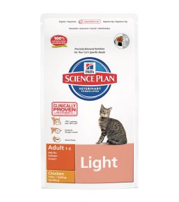 Science Plan Feline Adult Light Chicken - Kibbles