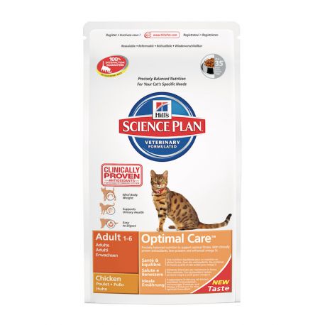 Hill's Science Plan Feline Adult Optimal Care Chicken