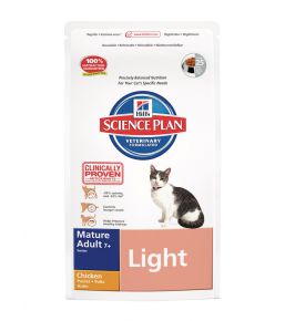 Hill's Science Plan Feline Mature Adult 7+ Light Chicken - Kibbles