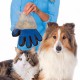 Grooming / brushing glove for dogs and cats