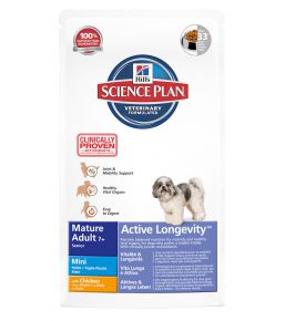 Hill's Science Plan Canine Mature Adult 7+ Active Longevity Mini - Kibbles 