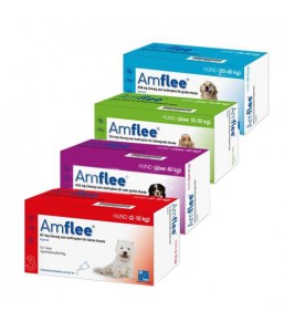 Amflee Spot-On - tick and flea pipettes for dogs