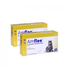 Amflee Spot-On - Flea and tick pipettes for cats