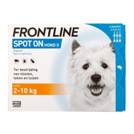 frontline spot on treatment