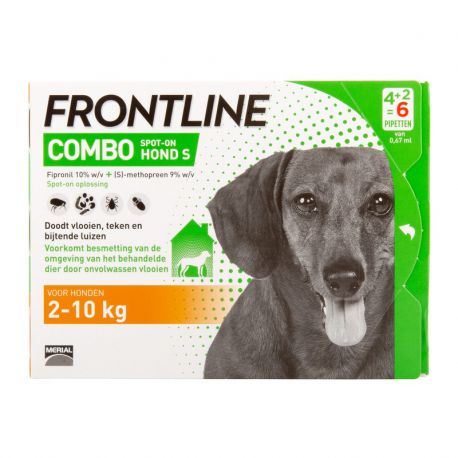 Frontline Combo Dog - Anti-flea and anti-tick pipettes S