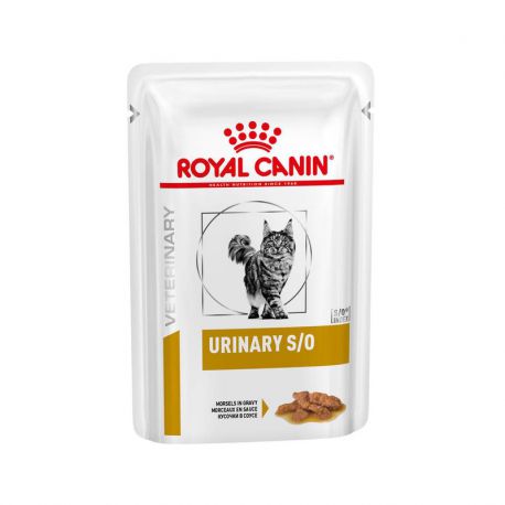 Royal Canin Urinary S/O cat food - morsels in gravy