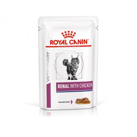 Royal Canin Renal cat food - Wet food pouches Chicken