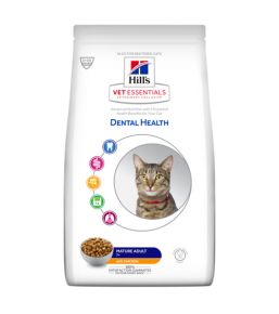 Hill's VetEssentials Dental Health Feline Mature Adult - Kibbles 