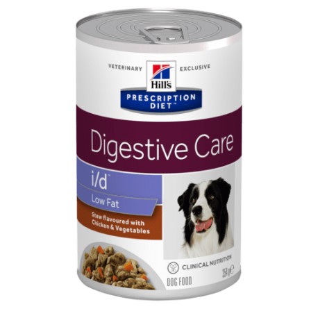 Hill's Prescription Diet i/d Canine Low Fat - cans (chicken and vegetable flavoured)