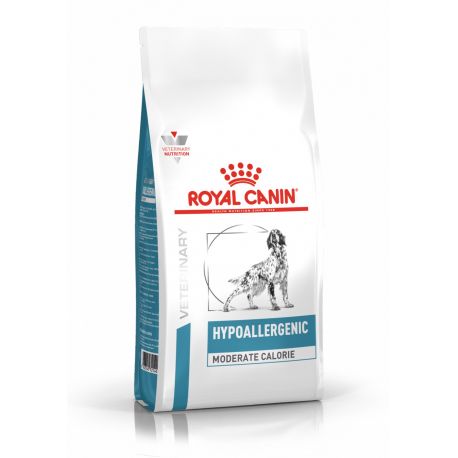 Royal Canin Hypoallergenic Moderate Calorie dog food - Kibbles