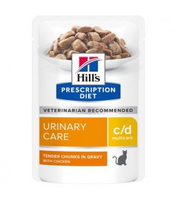 Hill's Prescription Diet c/d Multicare Feline Pouch Meal Chicken