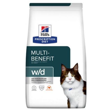 Hill's Prescription Diet w/d Feline - Kibbles