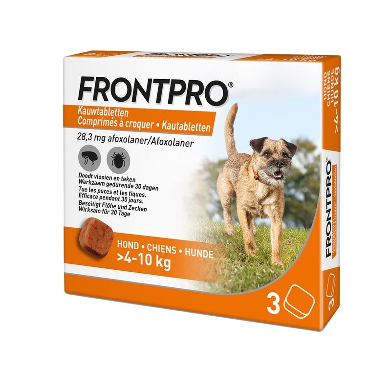 Frontpro™ - Comprimés anti-puces et anti-tiques pour chien - Boehringer  Ingelheim / Direct-Vet