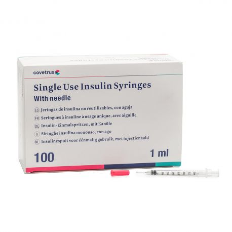 Insulin syringes U40 (Covetrus) for dogs and cats
