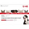 Sol-Vet 40-UI insulin syringes for dogs and cats