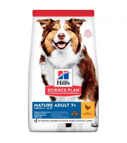 Hill's Science Plan Canine Mature Adult 7+ Medium Chicken