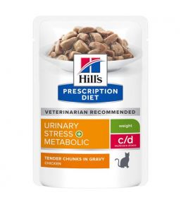 Hill's Prescription Diet c/d Feline Urinary Stress Metabolic - Pouch meal