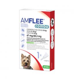Amflee Combo - tick and flea pipettes for dogs