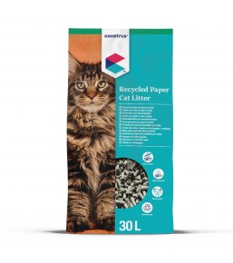Covetrus Recycled Paper Cat Litter 30 L