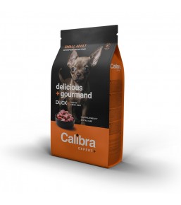 Calibra Expert+ Small Adult Delicious + Gourmand Duck - Dry Dog Food