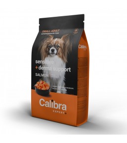 Calibra Expert+ Small Adult Sensitive + Derma Support Salmon - Dry Dog Food