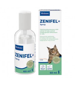 Zenifel relaxing pheromone spray for cats