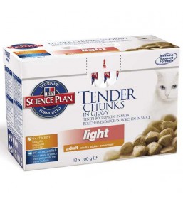 Science Plan Feline Adult Light Classic Selection Multipack