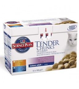 Science Plan Feline Mature Adult Classic Selection Multipack - Kibbles