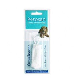 Petosan - Oral Cleaner microfibre finger toothbrush