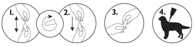 pipette amflee fipronil dog